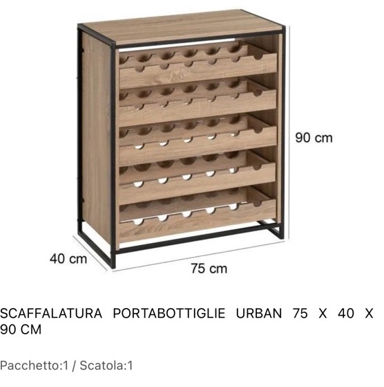 CANTINETTA PORTABOTTIGLIE